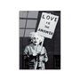 Wallity Cuadro Decorativo de Vidrio Templado Banksy UV-489 45 x 65 cm